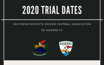 2020 Trial Dates