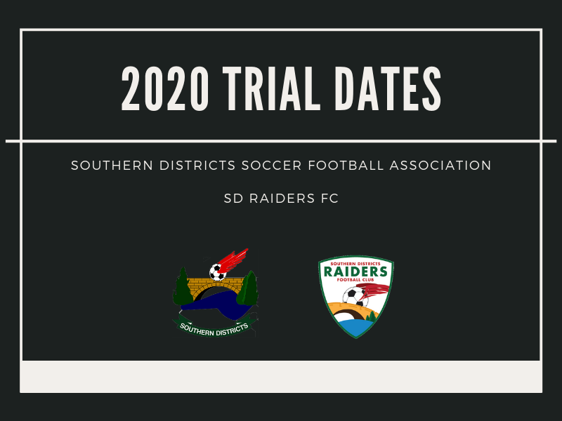 2020 Trial Dates